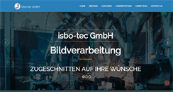 Desktop Screenshot of isbo-tec.de